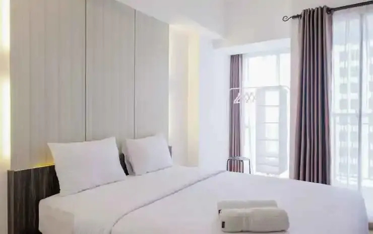 Nice and Fully Parquette City View Studio Apartment @ M-Town Residence By Travelio