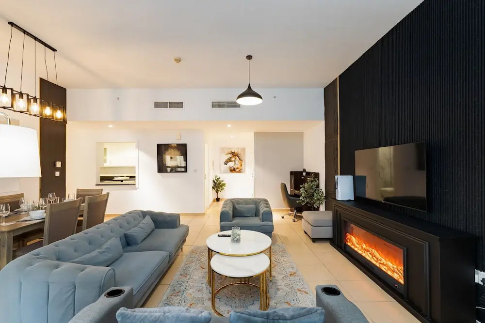 Cozy 3BR Space at JBR Beach Nearby