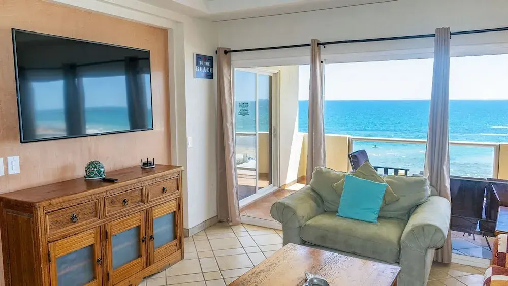 Spectacular 2 Bedroom Condo on Sandy Beach at Las Palmas Resort B-504 2 Condo by RedAwning