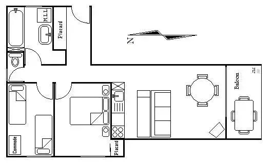 Appartement La Marmotte