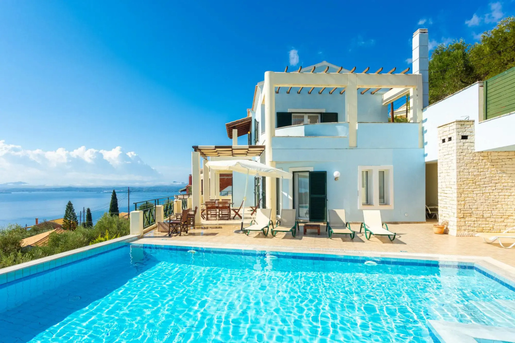 Villa Georgios Large Private Pool Sea Views A C Wifi - 1035