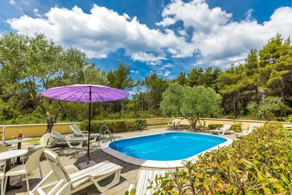 Apartment With one Bedroom in Kožino, With Shared Pool, Furnished Balcony and Wifi - 800 m From the Beach