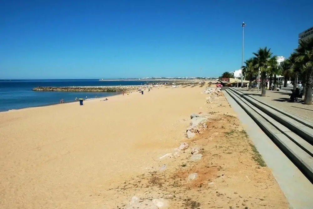 House With 3 Bedrooms in Quarteira, With Wonderful sea View, Furnished