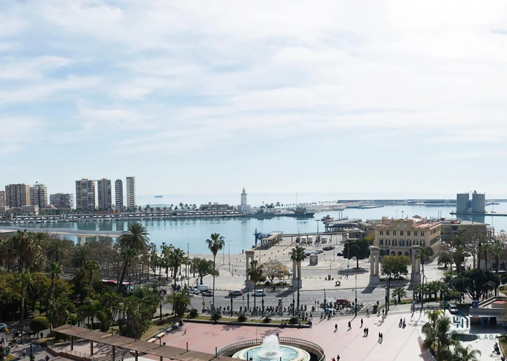 Atico Marina in Málaga