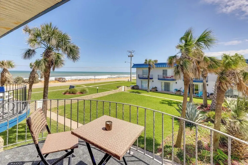 Oceanfront Ormond Beach Condo: Patio, Pool Access!