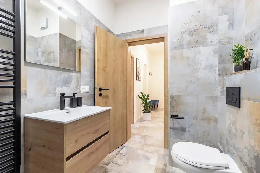 Fully equipped Apartments with Terraces, Free garage parking, Netflix & AC - by Apartmány Šlapanice cz