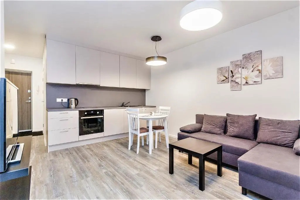 Apartments Vilnius 1 near center with a roof terrace and parking