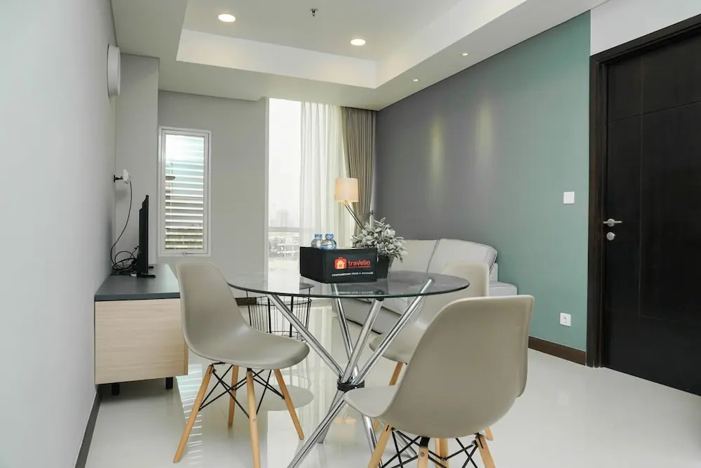 1BR Apartment with Study Room at Gallery West Residence