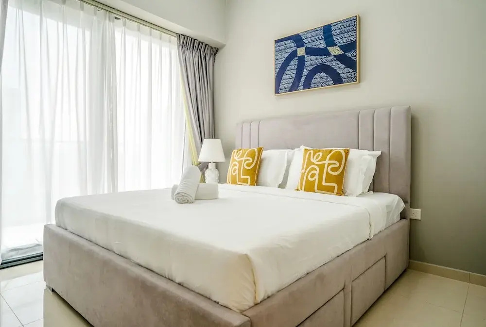 Tanin - Exquisite 1BR Apt in Zada Tower with Canal Views