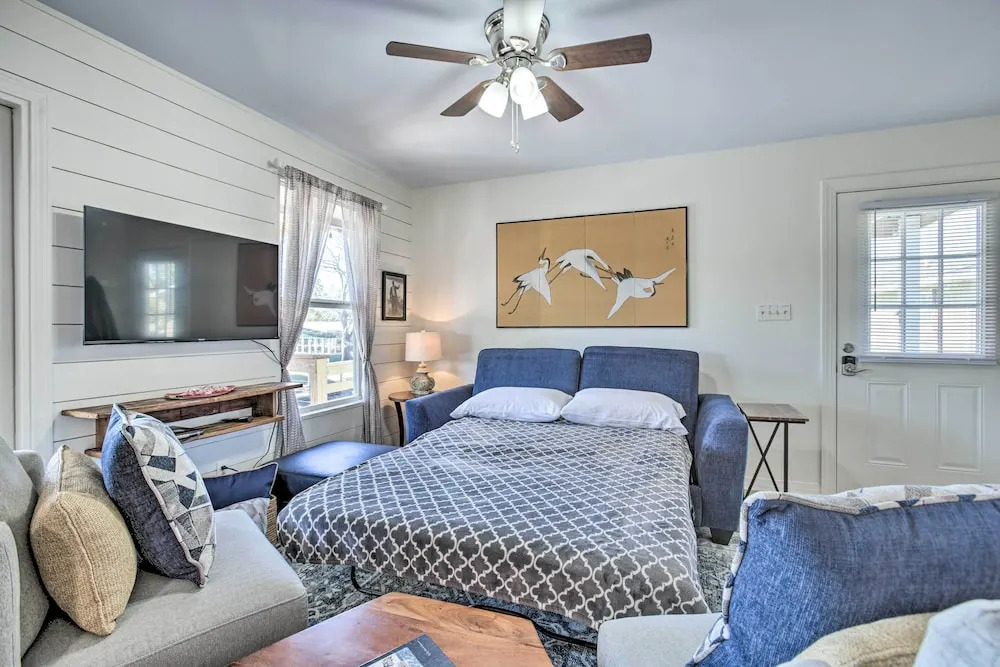 Waterfront Bay St Louis Oasis w/ Deck & Dock!