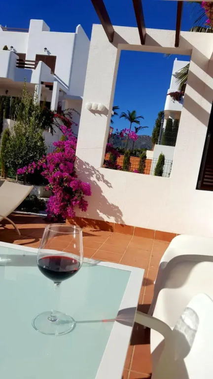 Apartment With 2 Bedrooms in San Juan de los Terreros, With Wonderful sea View, Shared Pool, Enclosed Garden - 100 m From the Beach