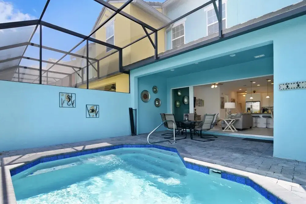 3Bd Sleeps10 w Pool Close to Disney Festival 282