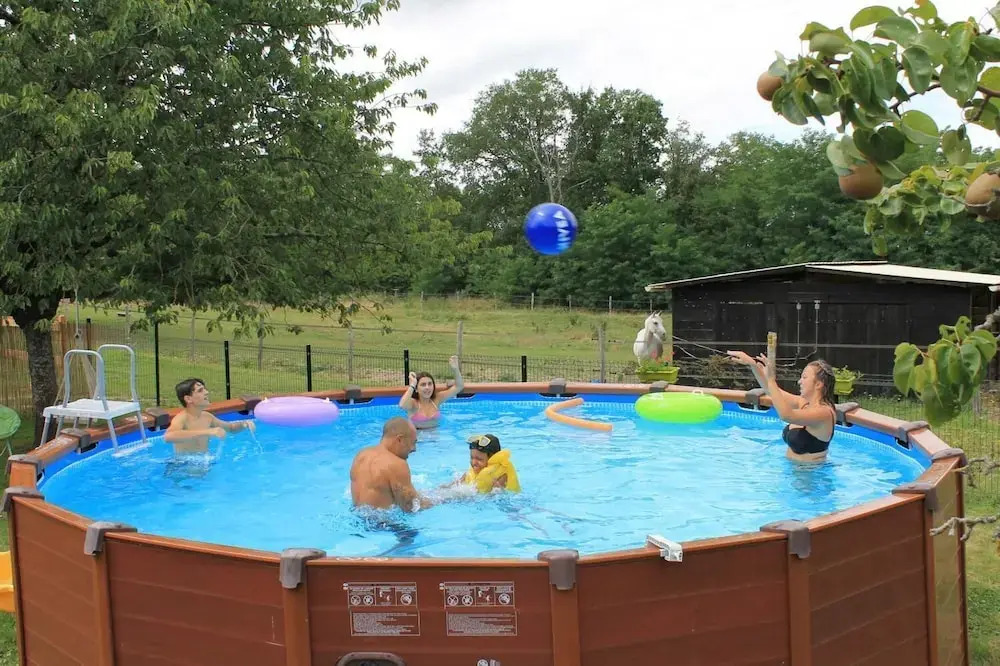 Gîte 5 personnes au calme avec jardin, piscine, proche dAmboise