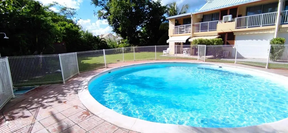 Studio In Saint Anne With Shared Pool Enclosed Garden And Wifi
