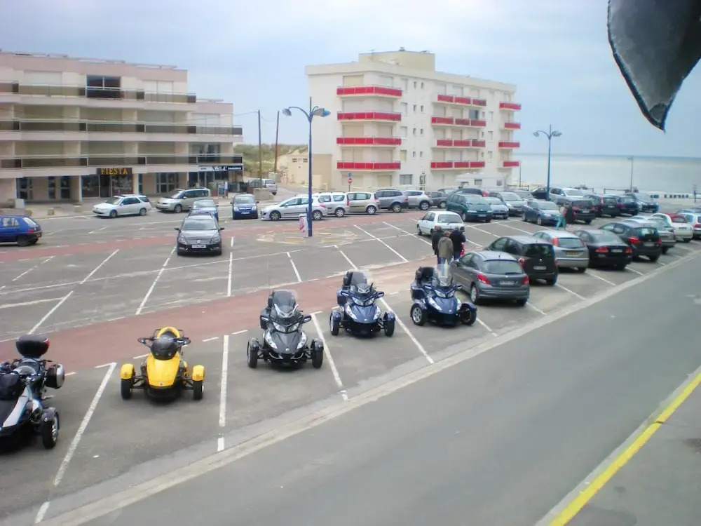 Apartment With 2 Bedrooms in Camiers, With Wonderful sea View, Enclosed Garden and Wifi
