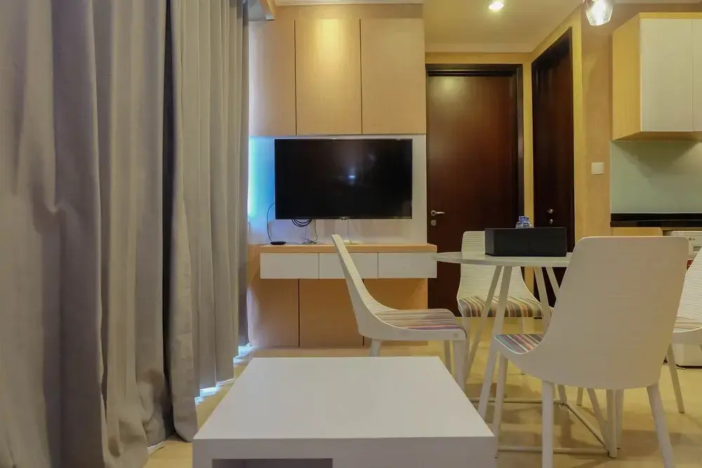Lavish And Tranquil 2Br At Menteng Park Apartment