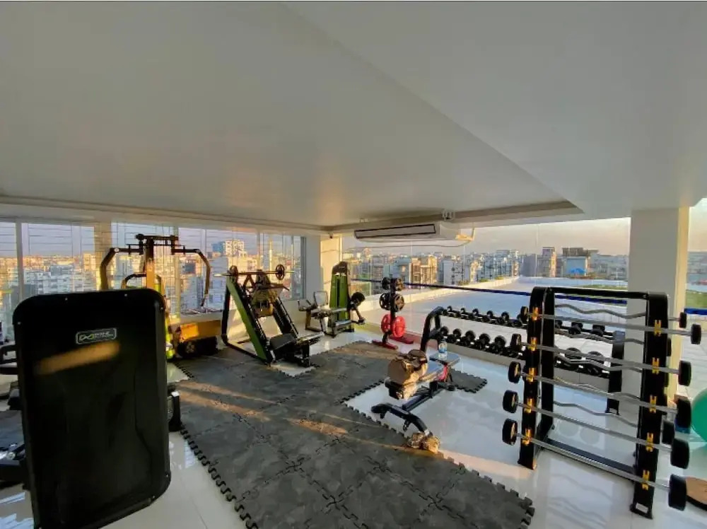 375 sqft 3 cozy Studio with Pool & Gym