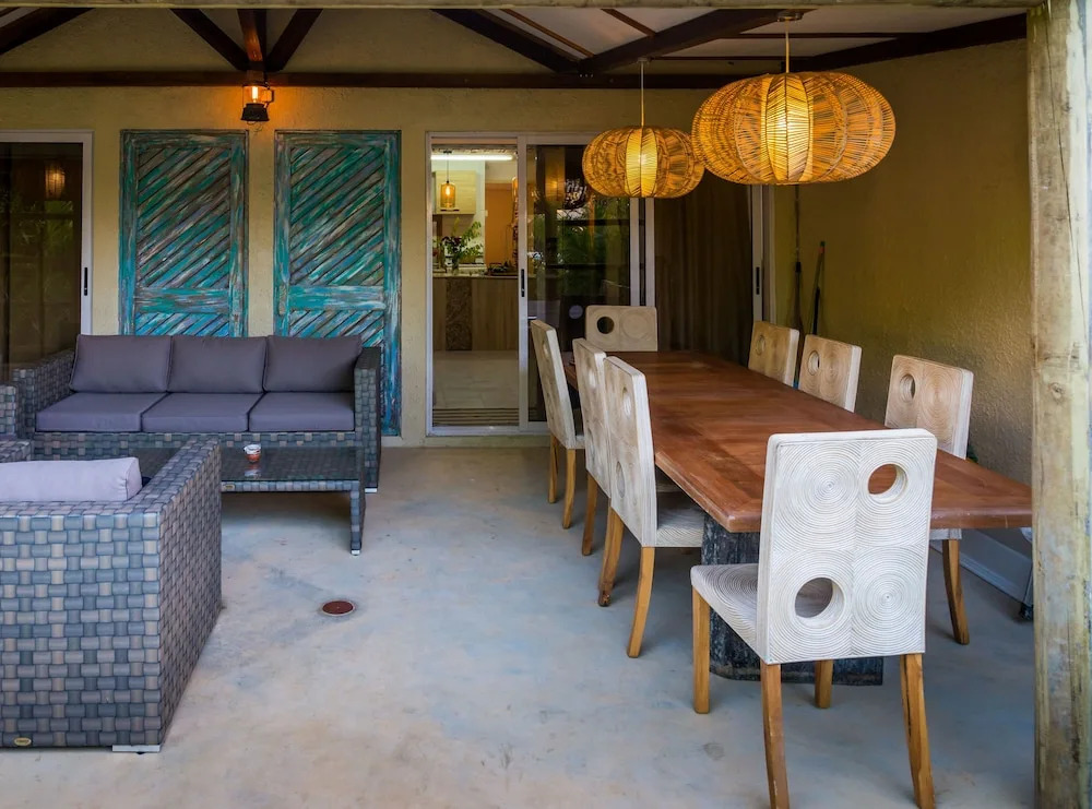Maison avec piscine, 2 min Super U, à Grand Baie