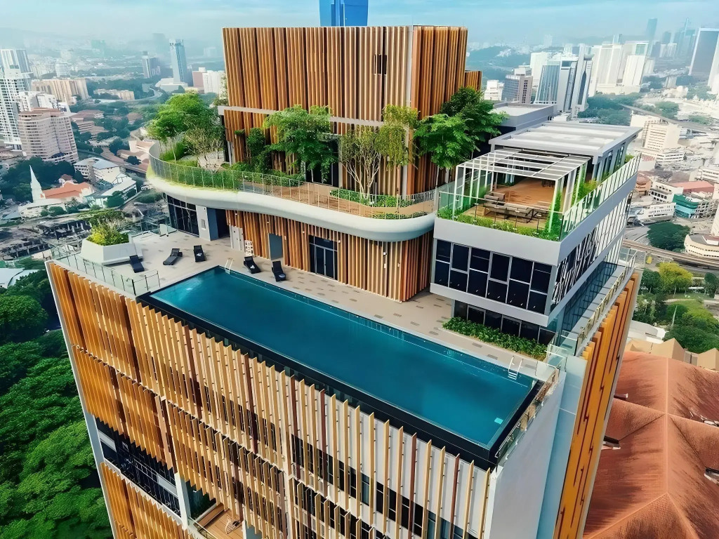 Ceylonz Suites KL Studio near Bukit Bintang - Living Signature