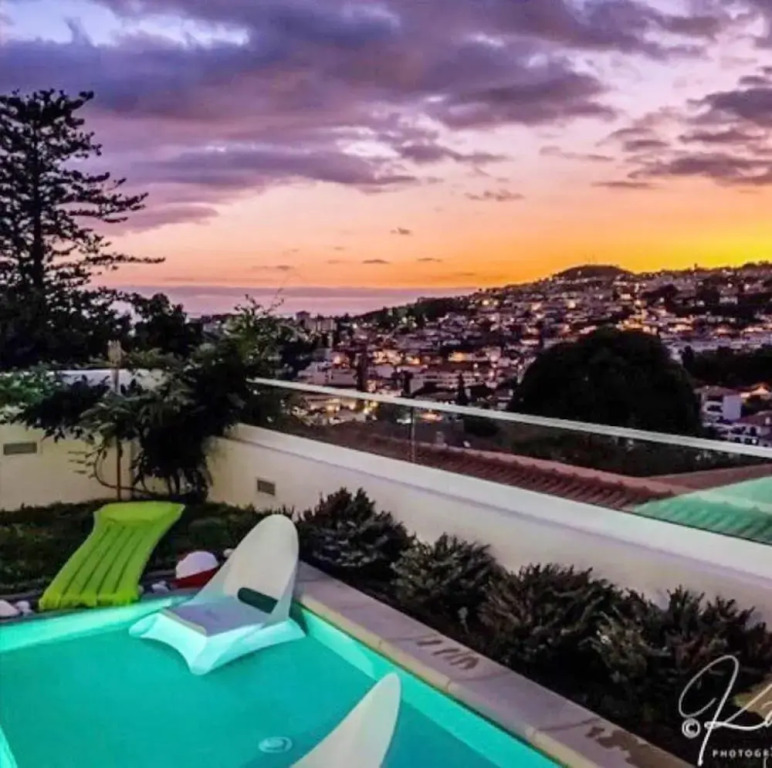 Villa With 3 Bedrooms in Funchal, With Wonderful sea View, Private Pool, Enclosed Garden