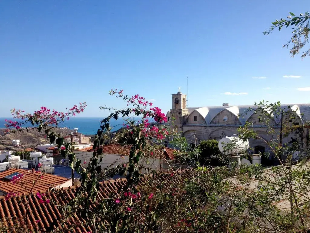 Amathousia Villa with private pool and sea view
