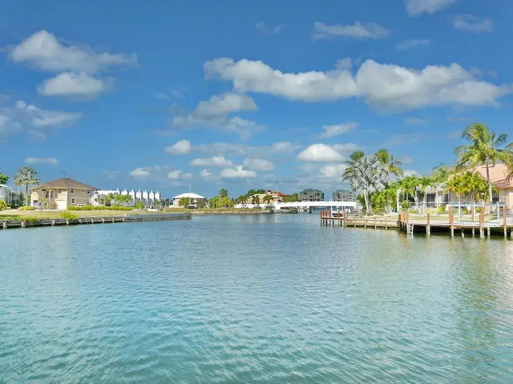 Pet-friendly waterfront home on key lot with view