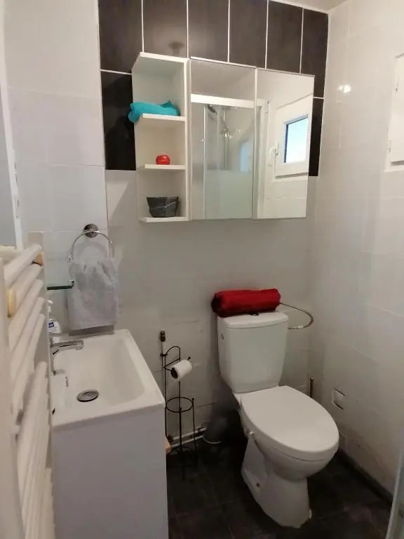 Charmant appartement indépendant, 5 mn de Rouen, avec terrasse.