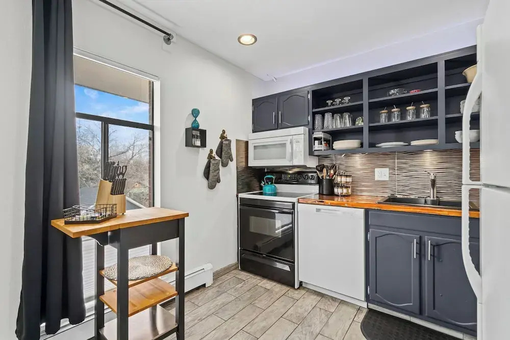 Old Town Condo Near CSU Pool, Sauna, Gym & Bikes