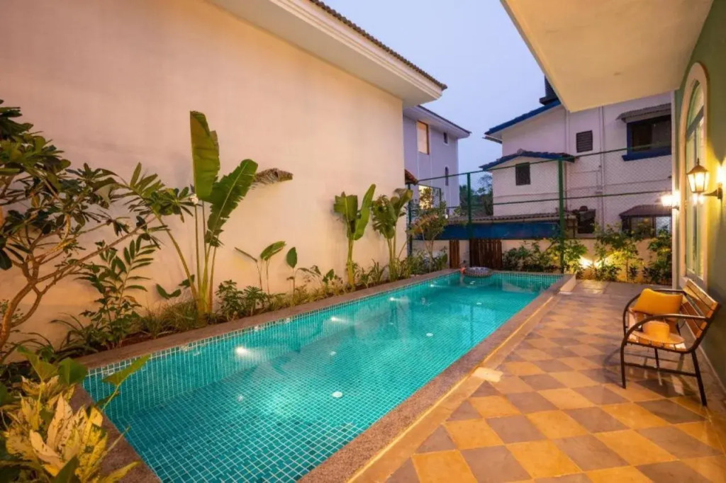 ELIVAAS 3 BHK with Pvt Pool & Gazebo - Mier