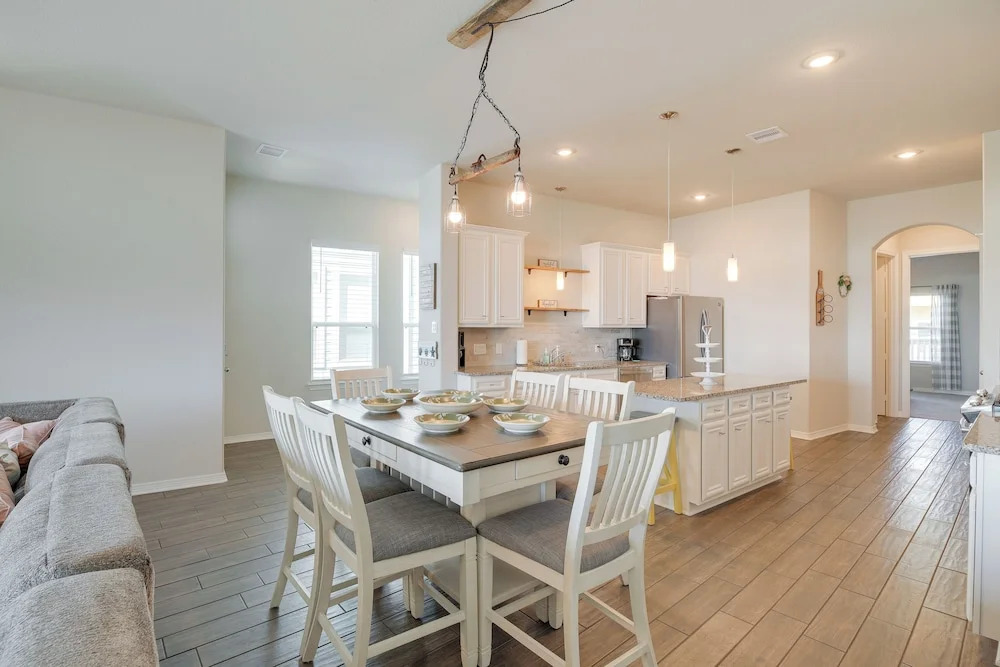 Bay-view La Porte Home Rental: Steps to Beach!