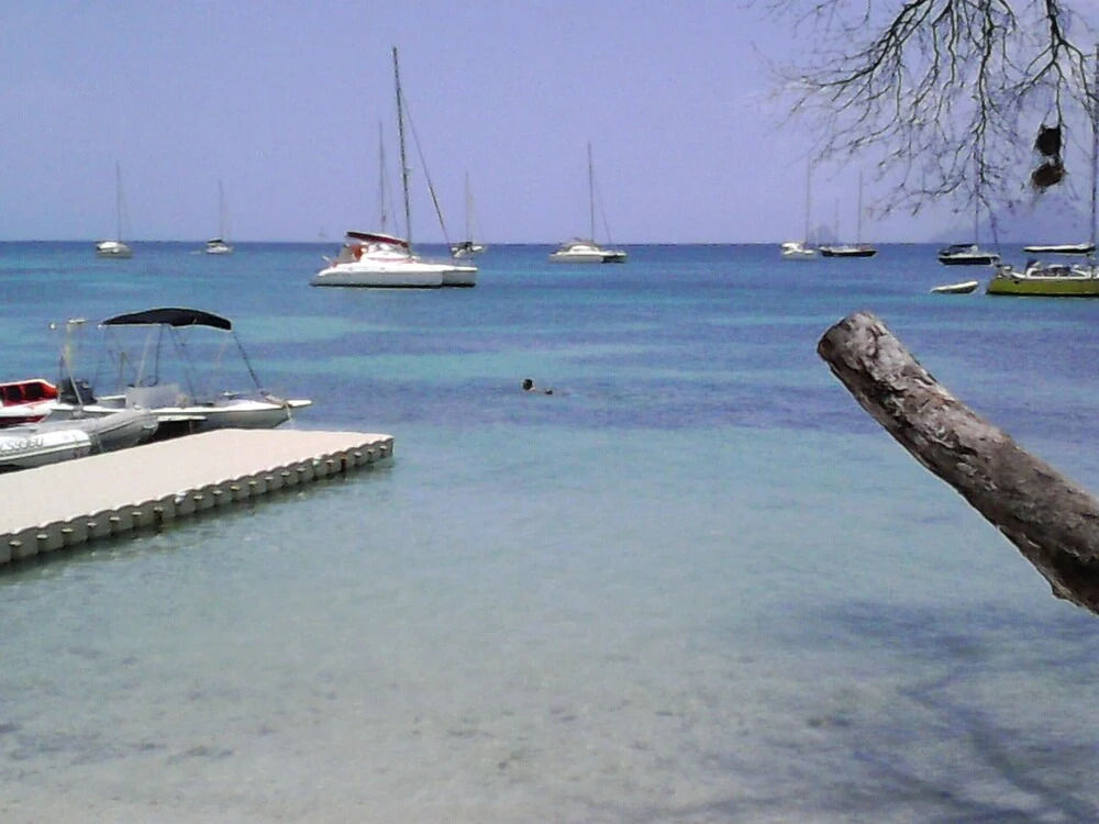 Studio in Sainte-anne, With Furnished Terrace and Wifi - 130 m From th