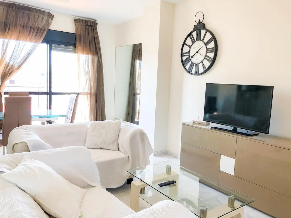 apartment with garden and sea  view