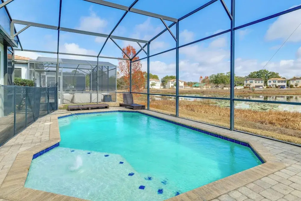 Resort Home in Haines City: Screened Lanai, Pool!