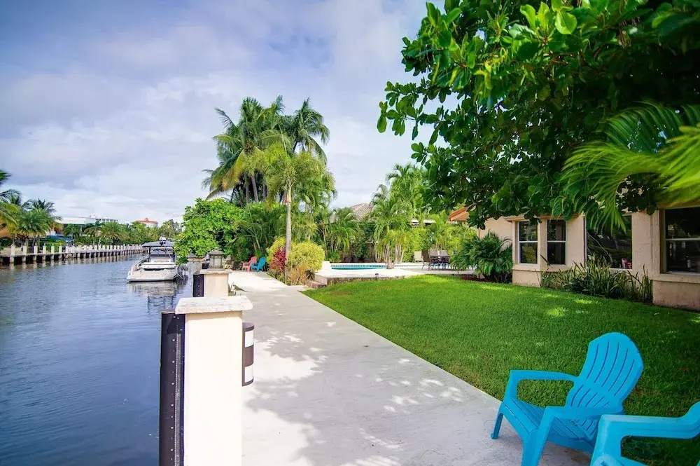 New Listing! Luxe Waterfront W/ Pool & Boat Dock 5 Bedroom Home