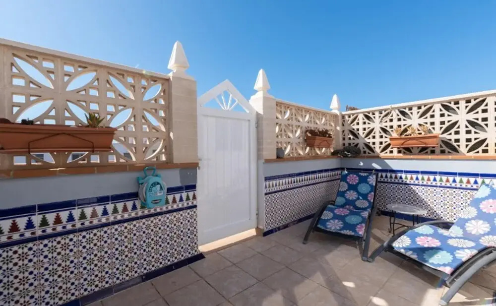 Apartment With 3 Bedrooms in El Cotillo, With Wonderful Mountain View, Furnished Terrace and Wifi - 500 m From the Beach