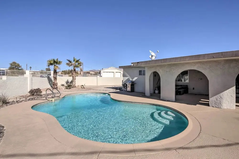 Sunny Home w/ Pool & Patio ~ 3 Miles to the Lake!