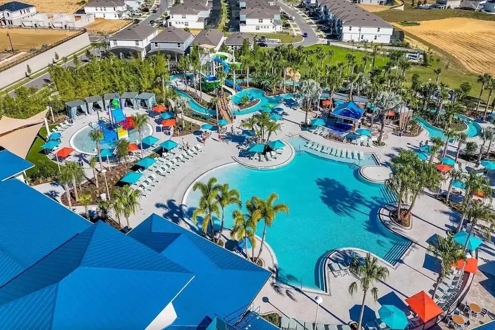 3727la - Brand New 10beds Villa at Windsor Island/pool/spa/firew