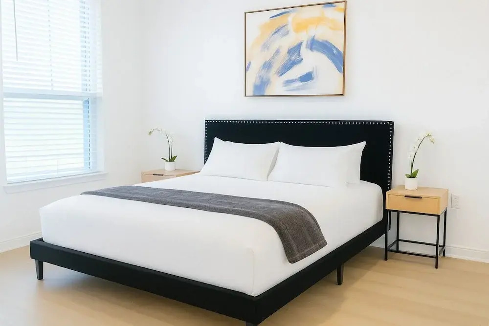 Relaxing Modern Stay - Workerfriendly w/ Pool+gym