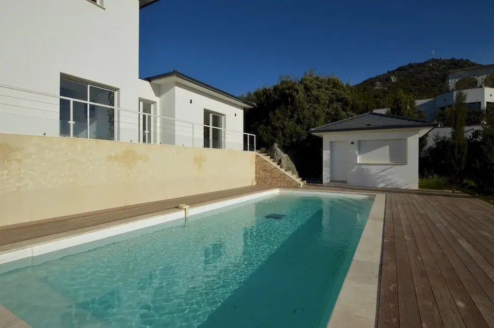 Casa Serena  piscine et vue panoramique