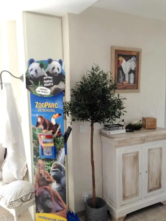 House With 2 Bedrooms in Saint Aignan, With Enclosed Garden and Wifi