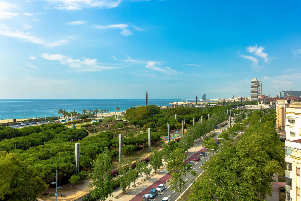 1 BR Rambla Suite & 2 Pools Rooftop Terrace Sea View - HOA 42152