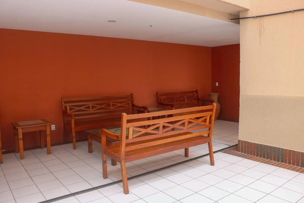 Apartamento com Varanda vista mar, Max 4 Pessoas