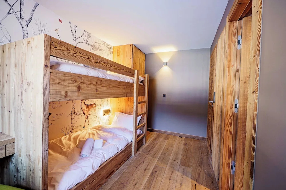 Modern Apartment Ski-in - Mont Darbois With View