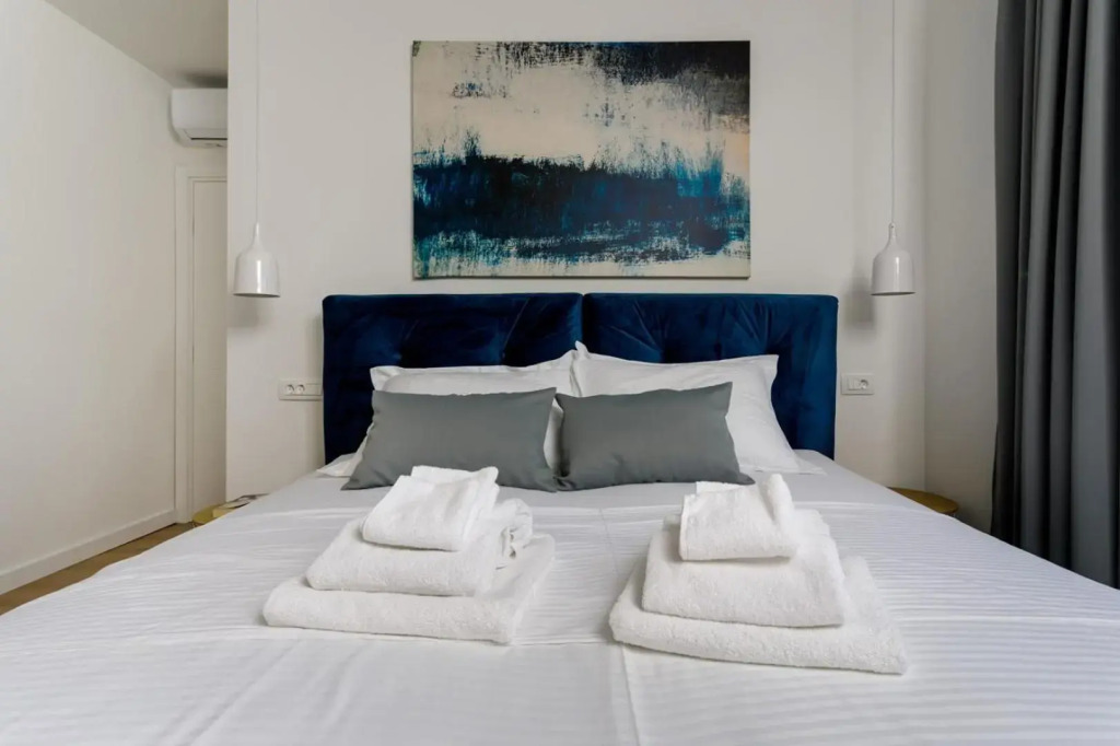 Modern Villa Elia with 40sqm heated pool, 3 bedrooms, and Split city views