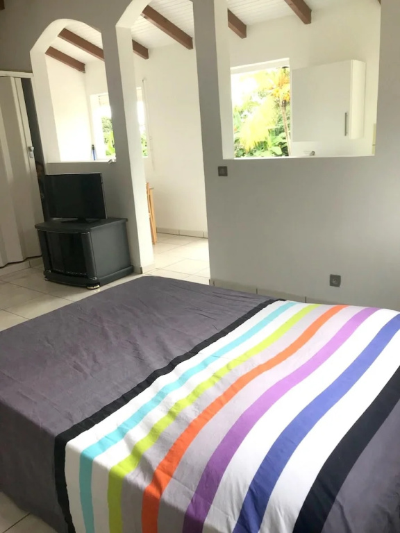 Apartment With one Bedroom in Capesterre Belle Eau, With Enclosed Gard