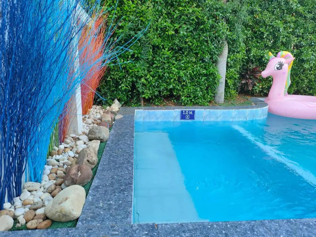 350m to beach pool villa