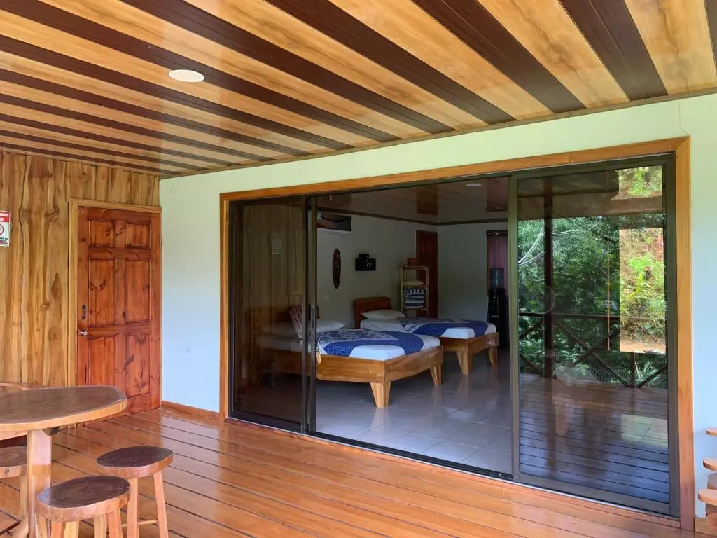 Villa with primary forest view