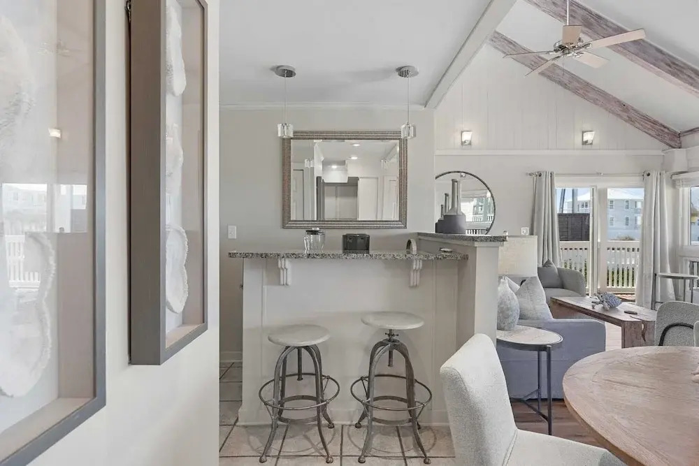 Beach Retreat w/ Sundeck, Golf Cart & Bikes Bungalow House by Avantstay