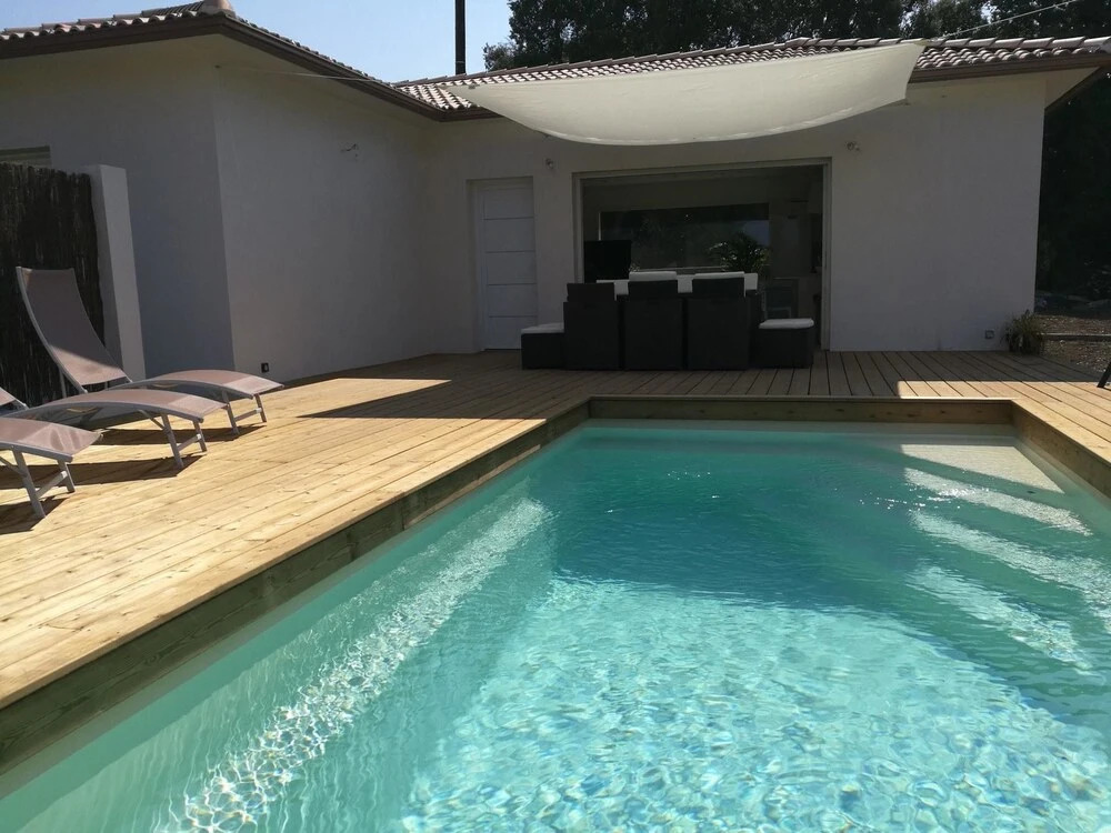 Villa With 2 Bedrooms in Oletta, With Private Pool, Enclosed Garden an