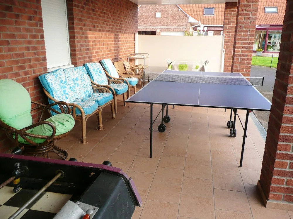 Studio in Berck, With Furnished Garden and Wifi - 2 km From the Beach